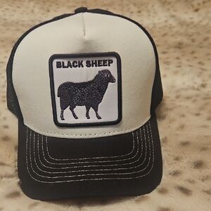 Black and White Trucker Hat